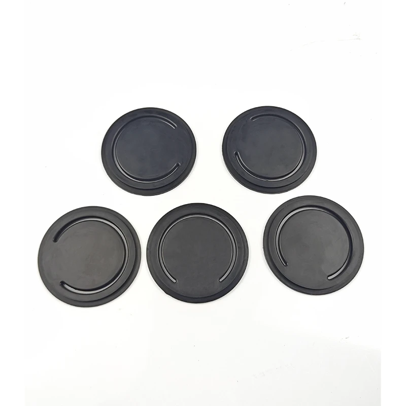 Custom Rubber Disc Gasket with Raised Sealing Lip