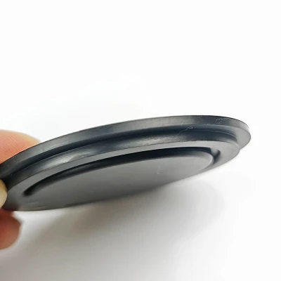 Rubber Disc Gasket with Sealing Lip Rubber Disc Gasket with Sealing Lip